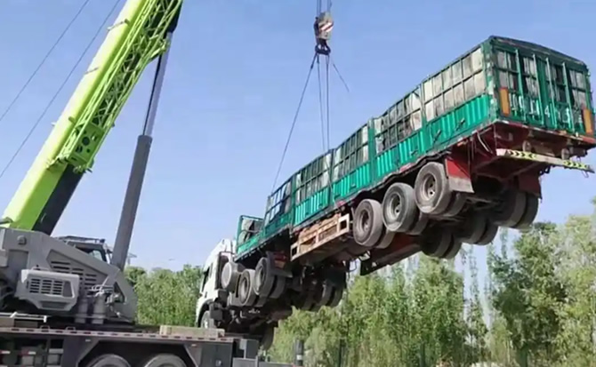 江汉区道路脱困救援案例